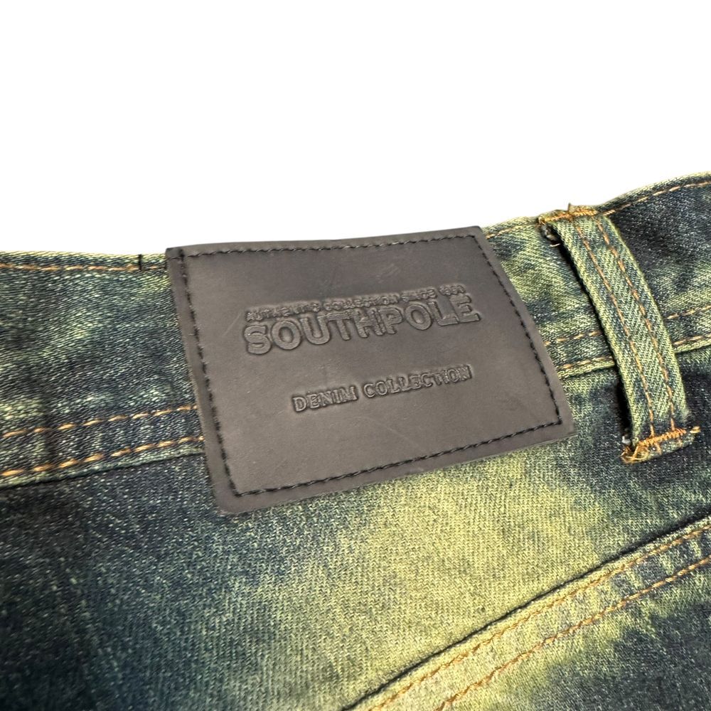 Vintage Southpole‎ Jeans Mens 40x32 Y2K Distressed Acid Vintage Skater Baggy - Picture 6 of 11
